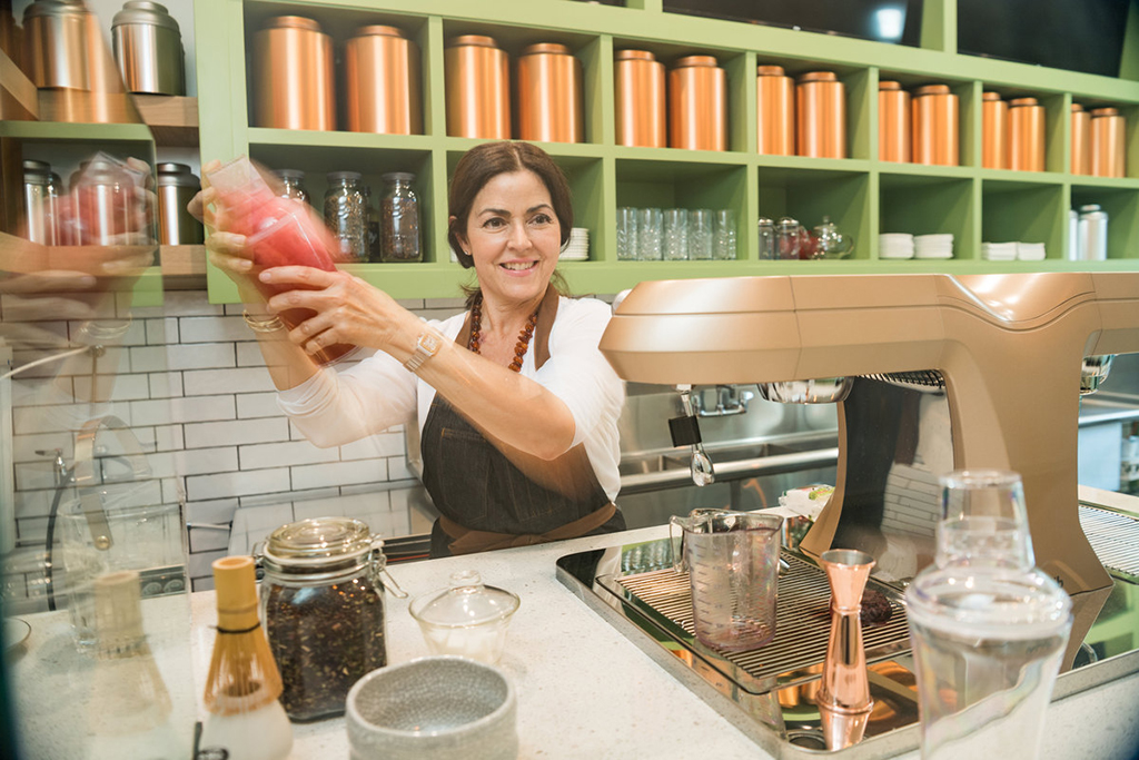 Garden: The Montana Ave. restaurant is finally open after a very long wait. Courtesy images